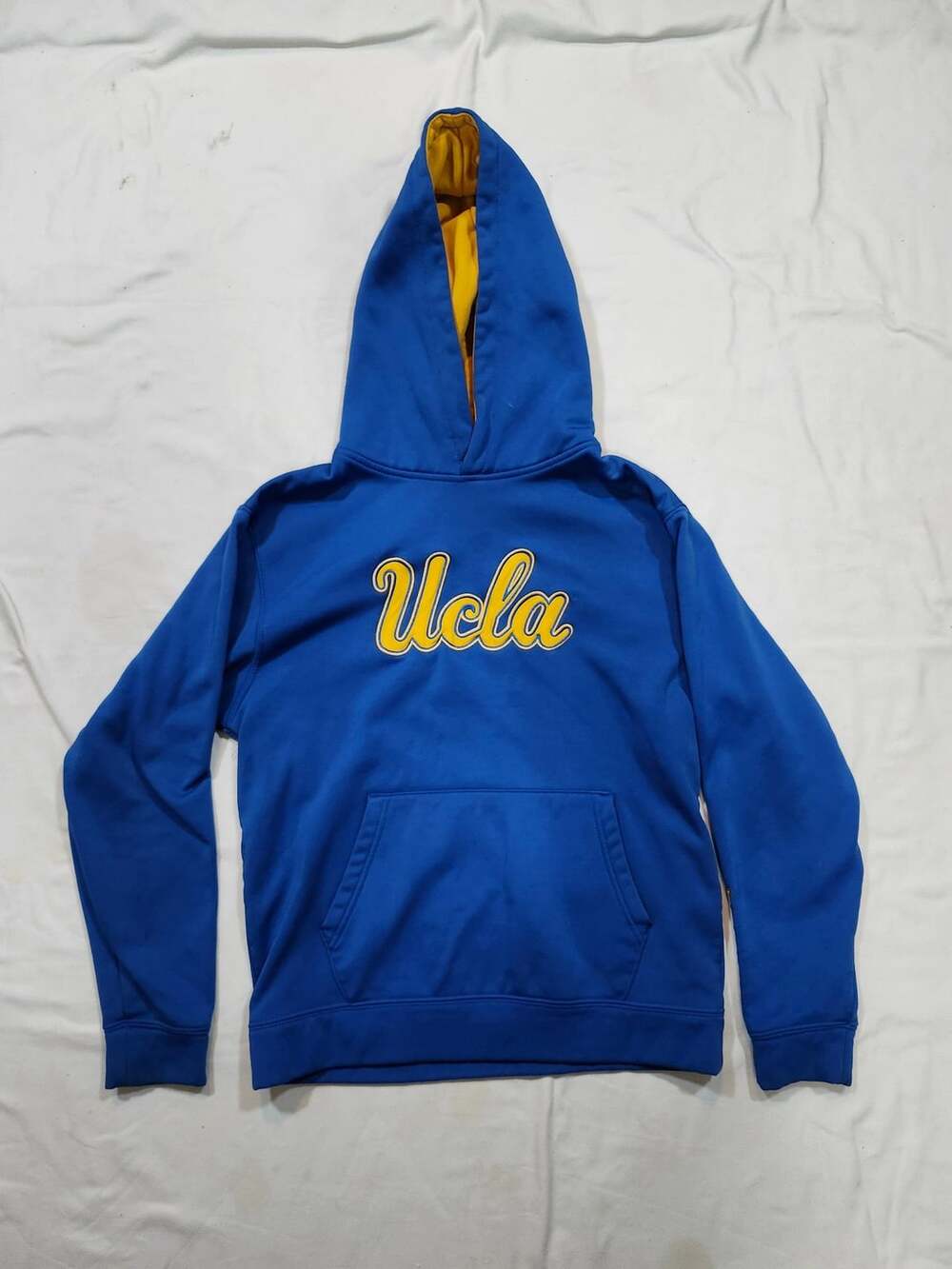UCLA Bruins Pullover Hoodie Blue Yellow Script
